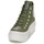 Čevlji  Ženske Visoke superge Converse CHUCK TAYLOR ALL STAR LUGGED HEEL WATERPROOF Zelena