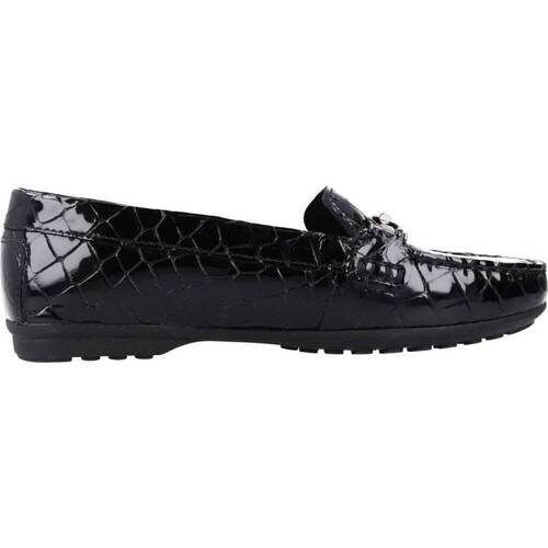 Geox CROC PR.PAT.LEA Črna