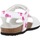 Čevlji  Deklice Sandali & Odprti čevlji Geox B SANDAL CHALKI GIRL Bela
