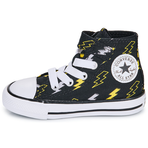 Converse CHUCK TAYLOR ALL STAR ELECTRIC BOLT EASY-ON Črna / Rumena
