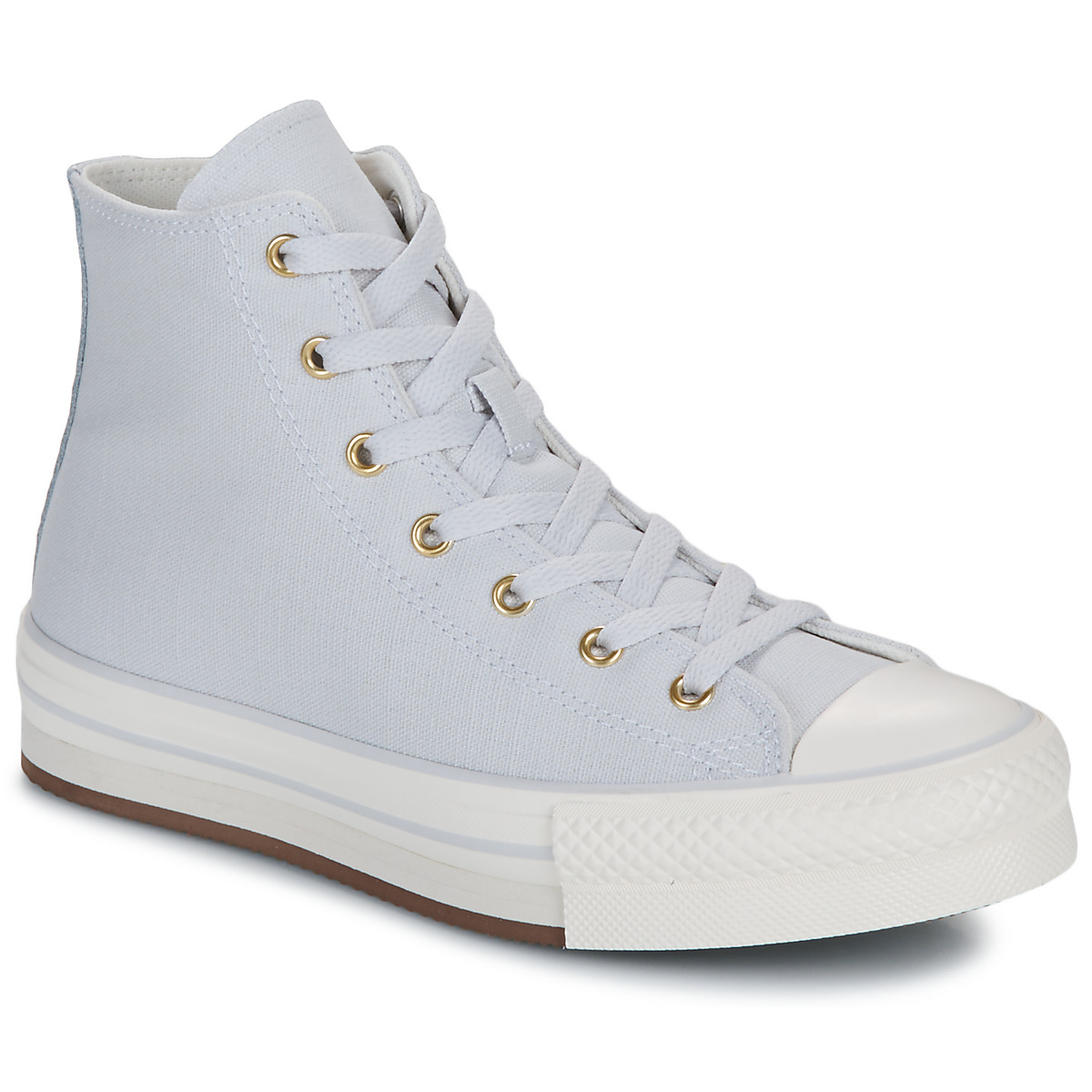 Čevlji  Deklice Visoke superge Converse CHUCK TAYLOR ALL STAR EVA LIFT PLATFORM TONAL CANVAS Modra
