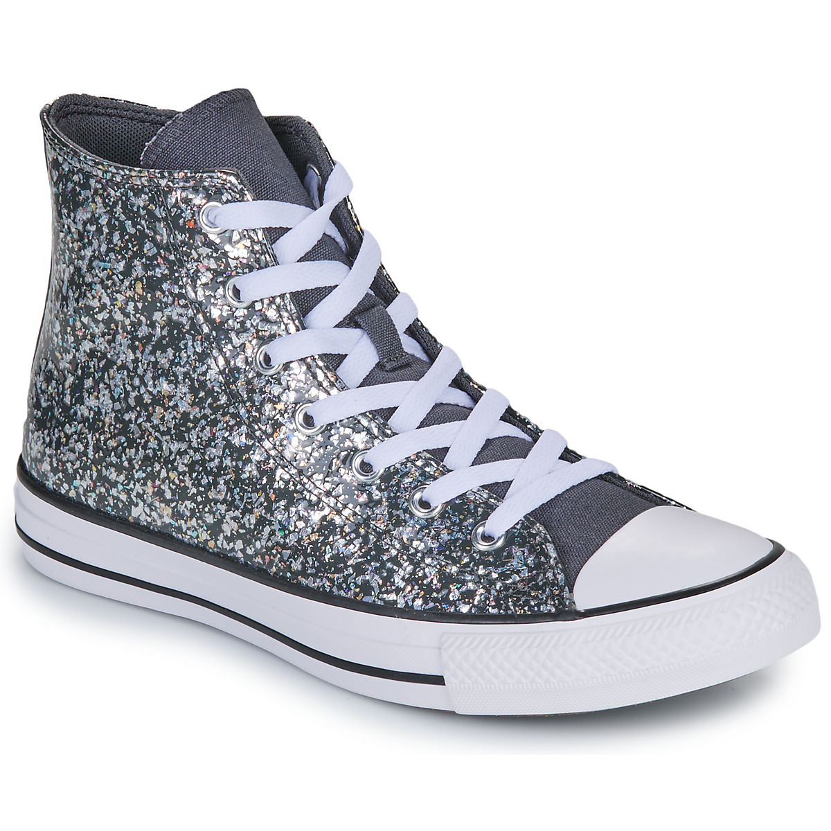 Čevlji  Deklice Visoke superge Converse CHUCK TAYLOR ALL STAR GLITTER Črna