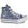 Čevlji  Deklice Visoke superge Converse CHUCK TAYLOR ALL STAR EVA LIFT GLITTER Modra