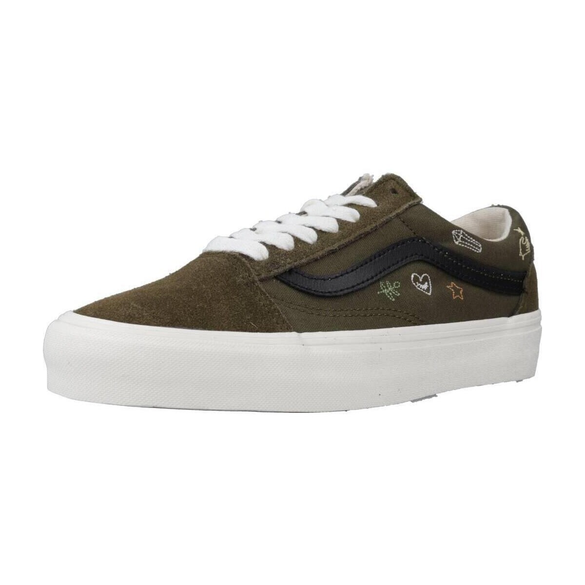 Čevlji  Ženske Modne superge Vans OLD SKOOL VR3 Zelena