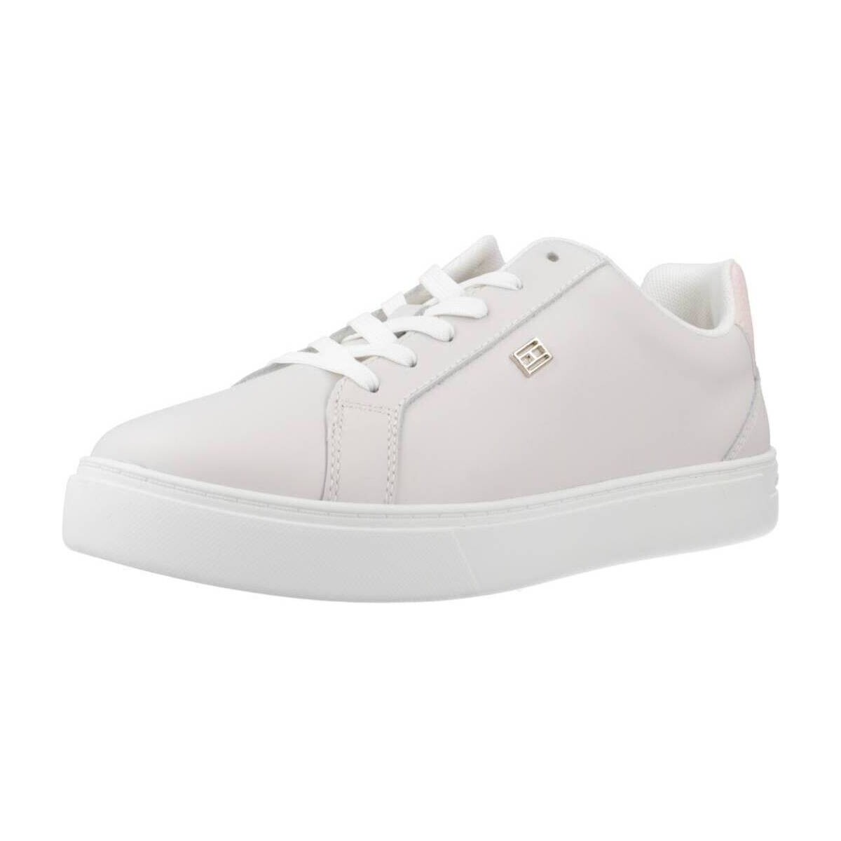 Čevlji  Ženske Modne superge Tommy Hilfiger ESSENTIAL COURT SNEAKER Bež