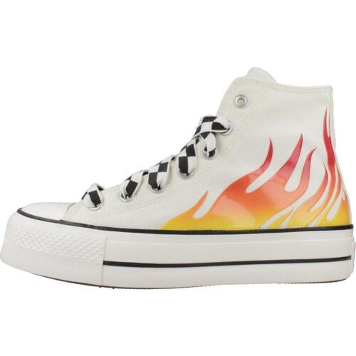 Converse CHUCK TAYLOR ALL STAR LIFT PLATFORM FLAMES Bela