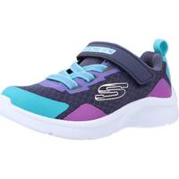 Čevlji  Deklice Modne superge Skechers MICROSPEC-BRIGHT RETROS Modra