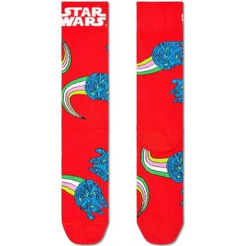 Spodnje perilo Moški Dokolenke Happy socks STAR WARS MILLENNIUM FALCON Rdeča