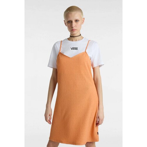 Vans BENTON CAMI DRESS Oranžna