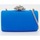 Torbice Ženske Torbe Menbur 85194M BOLSO FIESTA CLUTCH DETALLE Modra