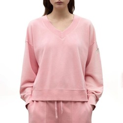 Oblačila Ženske Puloverji Ecoalf RODASALF SWEATSHIRT Rožnata