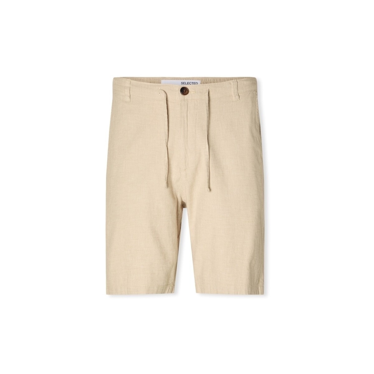Oblačila Moški Kratke hlače & Bermuda Selected Noos Regular-Brody Shorts - Incense Bež