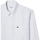 Oblačila Moški Srajce z dolgimi rokavi Lacoste Regular Fit Linen Shirt CH6985 - Blue/Blanc Modra