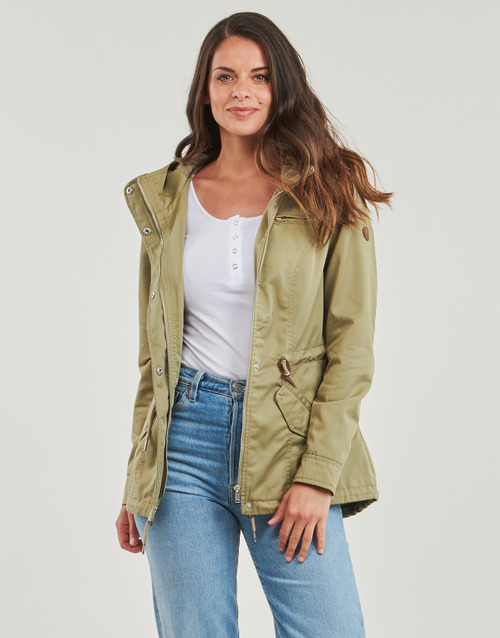 Only ONLLORCA 2023 CANVAS PARKA CC Zelena
