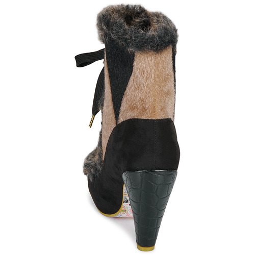 Irregular Choice APPLE TURNOVER Črna / Kostanjeva