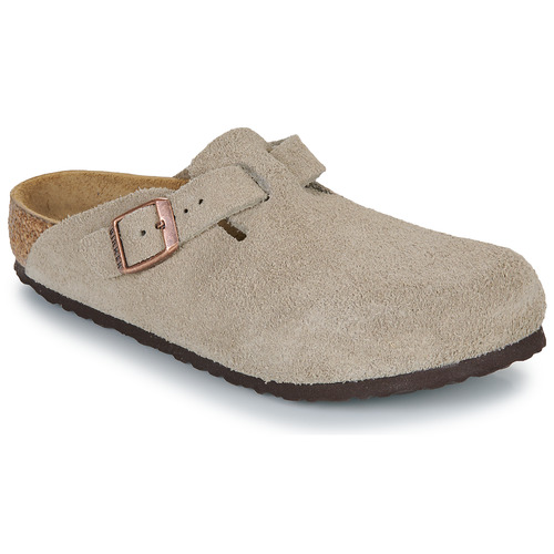Čevlji  Otroci Natikači BIRKENSTOCK Boston Kids LEVE Taupe Bež