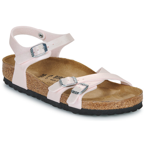 Čevlji  Deklice Sandali & Odprti čevlji BIRKENSTOCK Kumba Kids Saffiano Iridescent LightRose Rožnata
