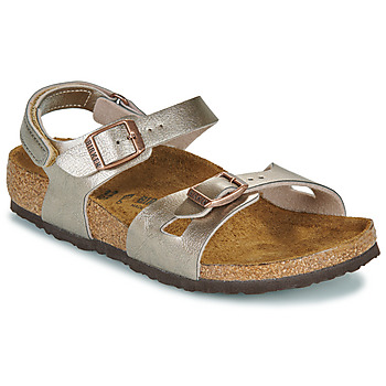 Čevlji  Deklice Sandali & Odprti čevlji BIRKENSTOCK Rio AS Kids BF Graceful Taupe Bež