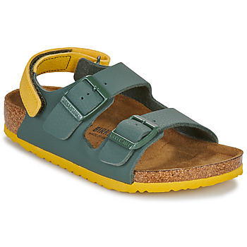 Čevlji  Dečki Sandali & Odprti čevlji BIRKENSTOCK Milano AS Kids BF Desert Soil Thyme/Ochr Kaki