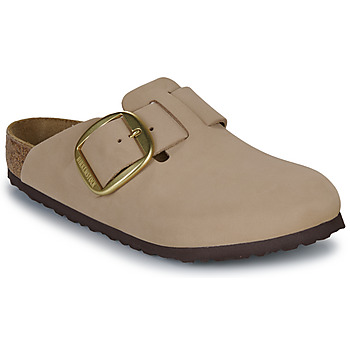 Čevlji  Ženske Cokli BIRKENSTOCK Boston Big Buckle LENB Sandcastle Nubuck / Regular