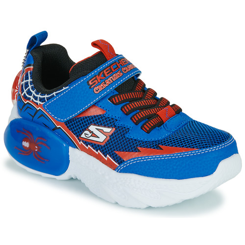 Čevlji  Dečki Nizke superge Skechers CREATURE-CRAWLERS - Modra / Rdeča