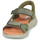 Čevlji  Moški Sandali & Odprti čevlji Skechers SLIP INS GO WALK FLEX SANDAL EASY ENTRY Kaki