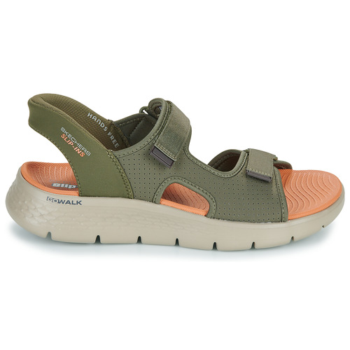 Skechers SLIP INS GO WALK FLEX SANDAL EASY ENTRY Kaki