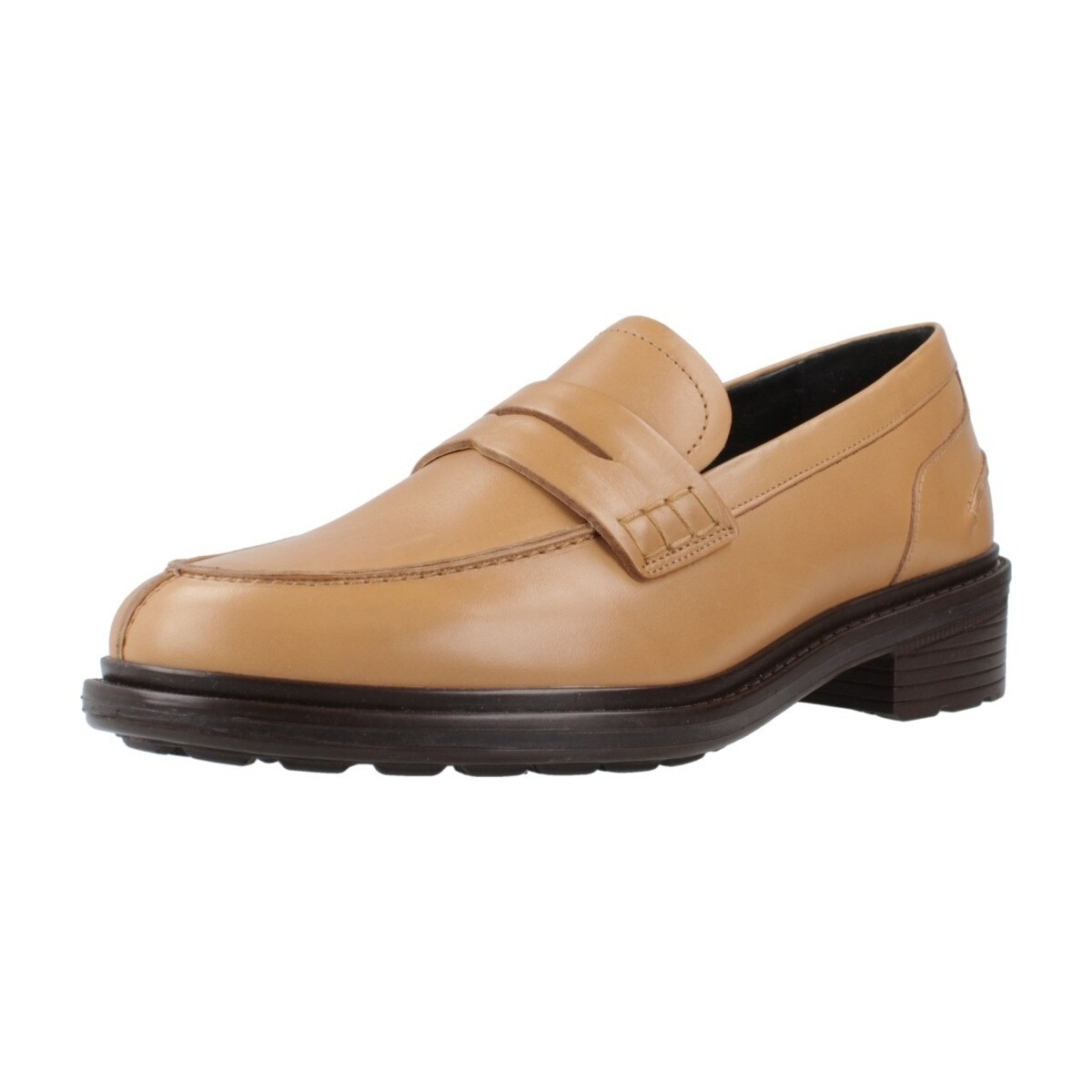 Čevlji  Ženske Mokasini Geox D WALK PLEASURE Kostanjeva