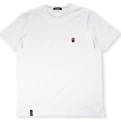 Oblačila Moški Majice & Polo majice Organic Monkey VR T-Shirt - White Bela