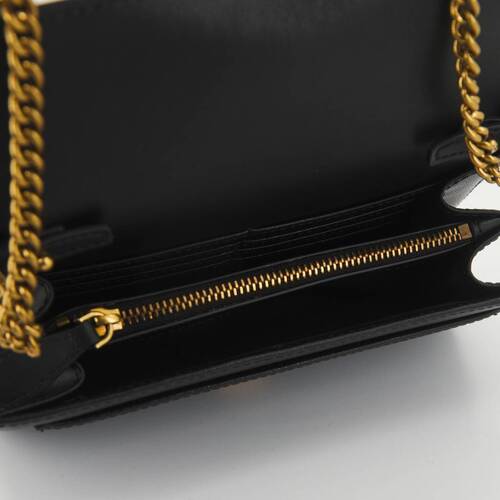 Pinko LOVE ONE WALLET C VITEL Črna