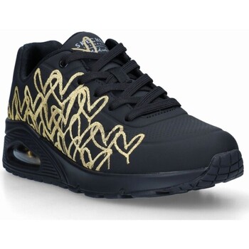 Čevlji  Ženske Modne superge Skechers GOLDEN HEART Črna