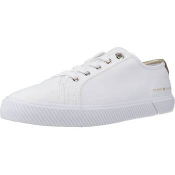Čevlji  Ženske Modne superge Tommy Hilfiger LACE UP VULC Bela