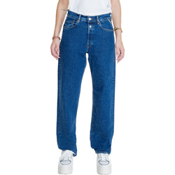 Oblačila Ženske Jeans straight Replay 13 OZ W9Z1 .000.759 52D Modra