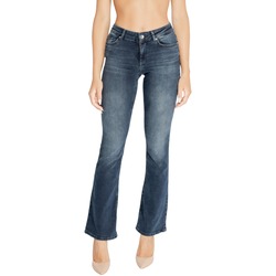 Oblačila Ženske Kavbojke bootcut Only ONLBLUSH MID FLARED DNM REA409 NOOS 15233833 Modra