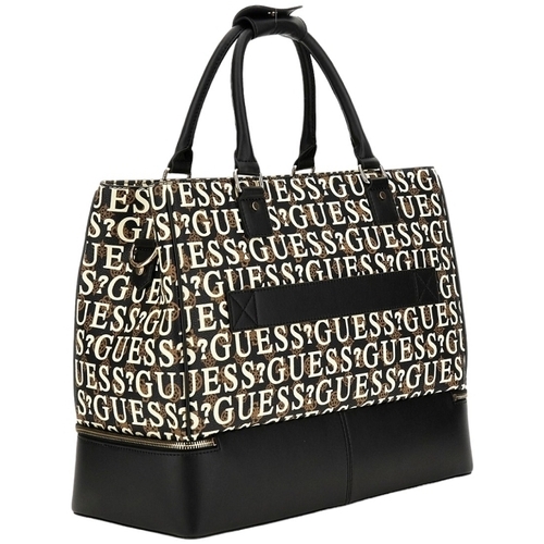 Guess STARK ZIP BOTTOM SHOPPER TOTE Kostanjeva
