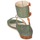 Čevlji  Ženske Sandali & Odprti čevlji John Galliano A65970 Zelena / Bež
