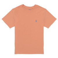 Oblačila Otroci Majice s kratkimi rokavi Polo Ralph Lauren SS CN-TOPS-T-SHIRT Oranžna