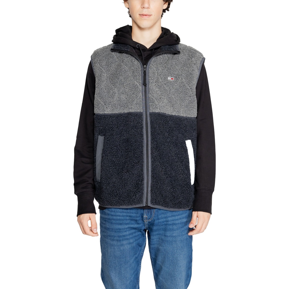 Oblačila Moški Jakne Tommy Hilfiger TJM TEDDY ESSENTIAL DM0DM19628 Črna
