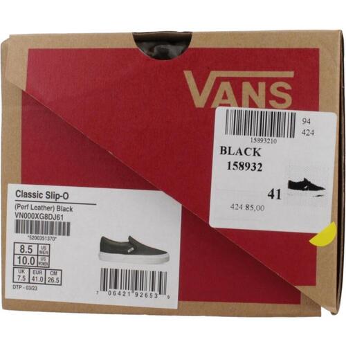 Vans CLASSIC SLIP-ON Črna