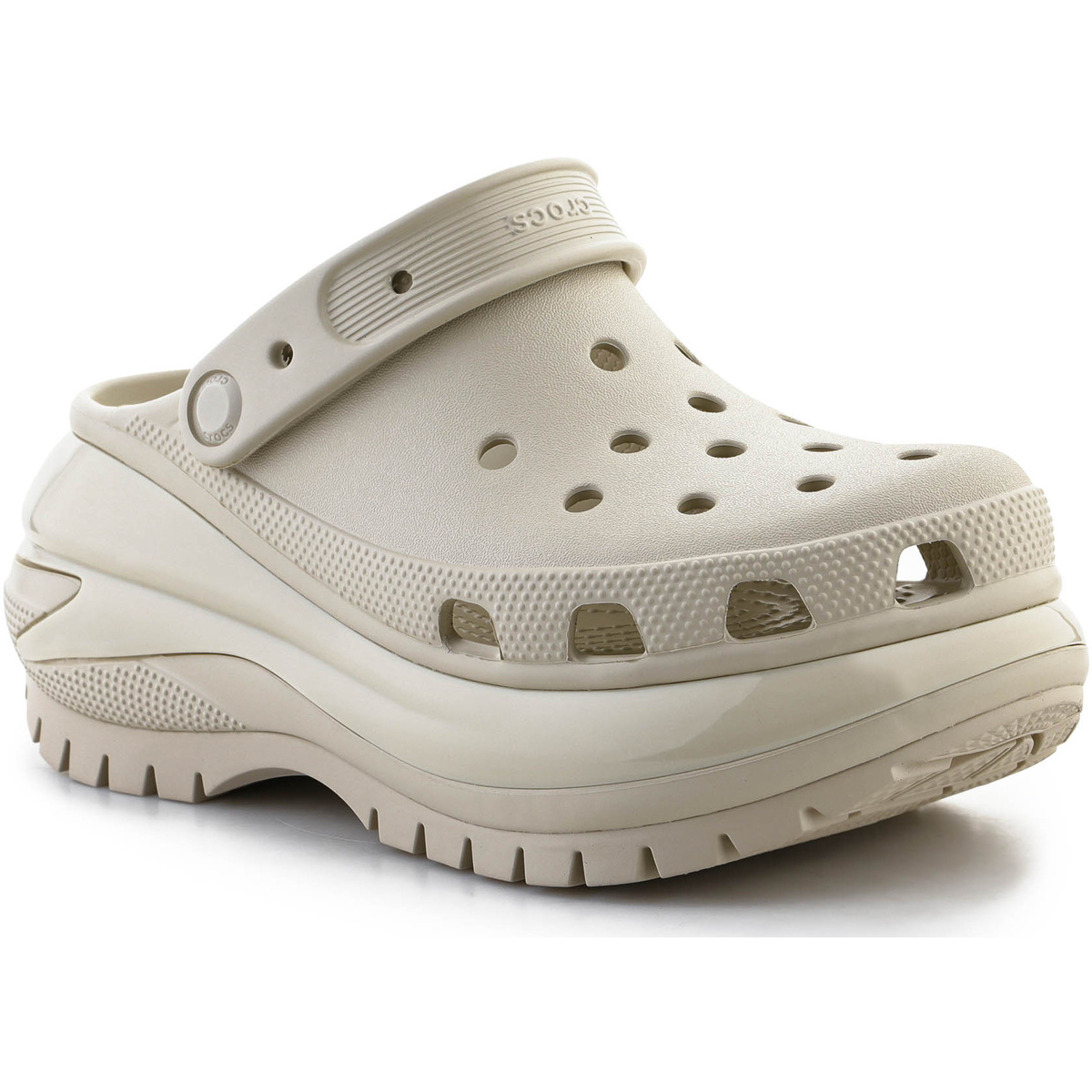 Čevlji  Natikači Crocs MEGA CRUSH CLOG 207988-2Y2 Bež