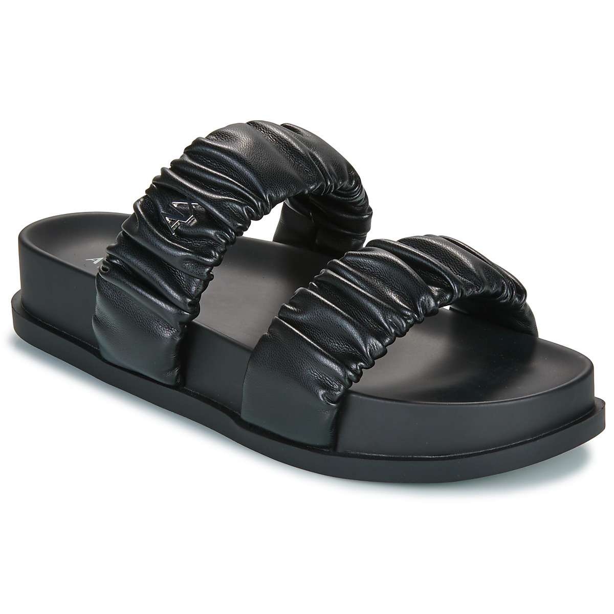 Čevlji  Ženske Natikači Armani Exchange XDP062 Črna