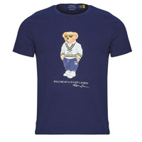 Oblačila Moški Majice s kratkimi rokavi Polo Ralph Lauren T-SHIRT POLO BEAR AJUSTE EN COTON Hrtg / Bear