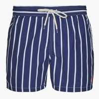 Oblačila Moški Kopalke / Kopalne hlače Polo Ralph Lauren MAILLOT DE BAIN RAYE EN POLYESTER Vertical / Stripe
