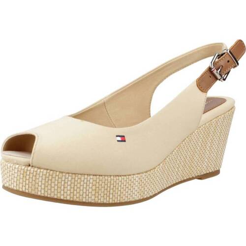 Čevlji  Ženske Sandali & Odprti čevlji Tommy Hilfiger ICONIC ELBA SLING BACK W Bež