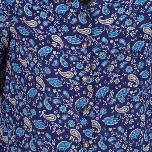 Manoush BANDANA SILK Modra
