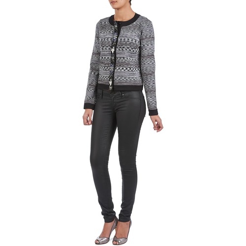 Manoush BIJOU VESTE Črna / Siva