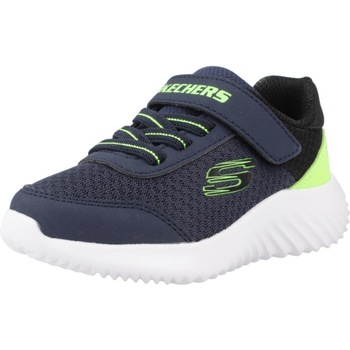 Čevlji  Dečki Modne superge Skechers BOUNDER - TREZIC Modra