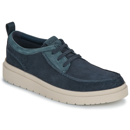Čevlji  Moški Čevlji Derby Clarks POLDEN MOC Modra