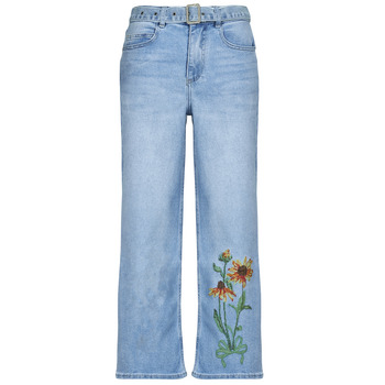 Oblačila Ženske Jeans flare Desigual OHIO Modra