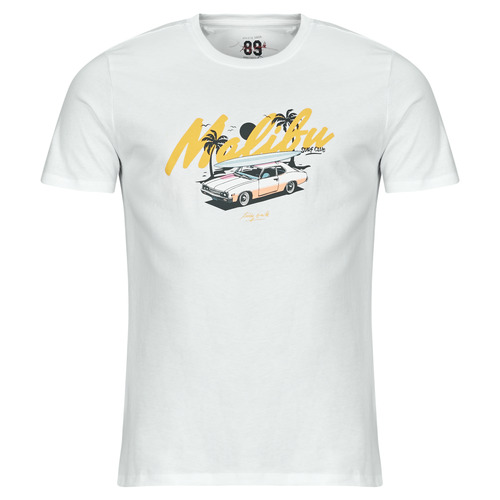 Oblačila Moški Majice s kratkimi rokavi Teddy Smith T-MALIBU MC Bela